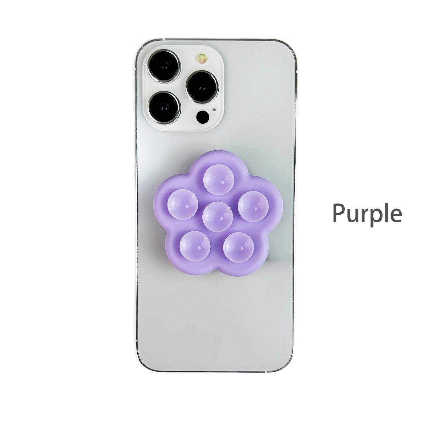 Flower Suction Cup Sticky Phone Grip Holder