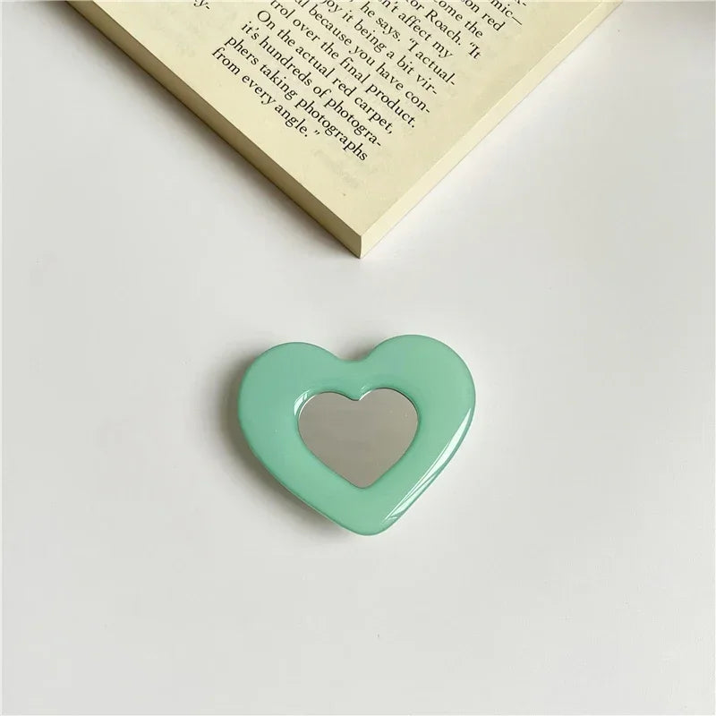 Cute Mirror Tulip Flower Mobile Phone Grip Holder Socket Pocket Finger Ring Stand