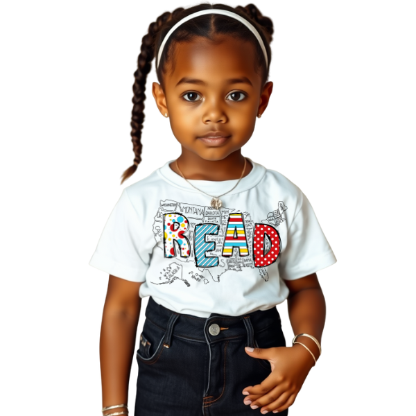 Read around the world t-shirt