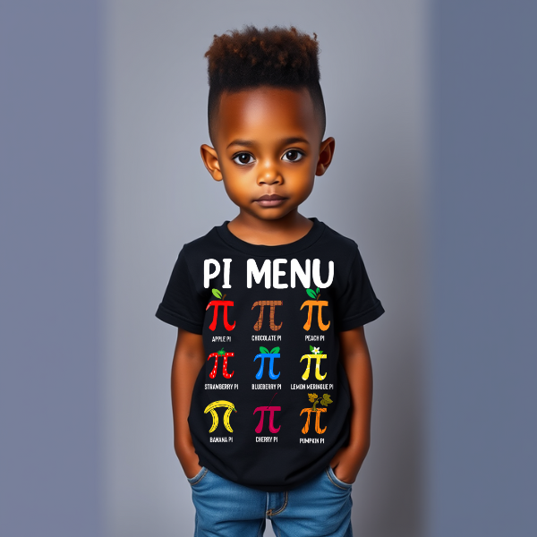 Pi menu t-shirt