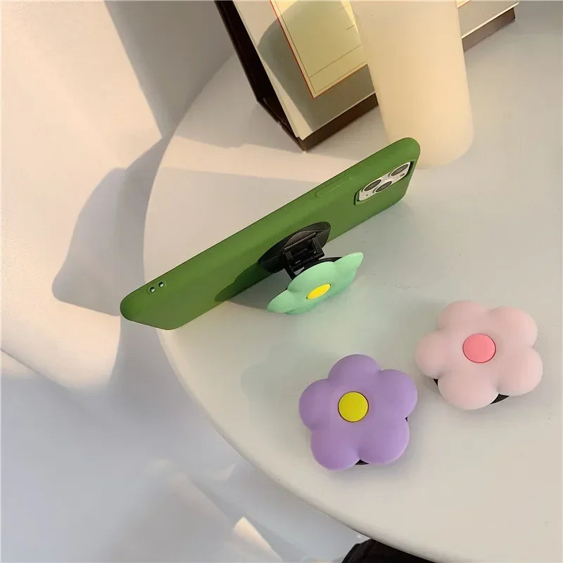 Cartoon Cute Animal Folding Mobile Phone Socket Pocket Stand