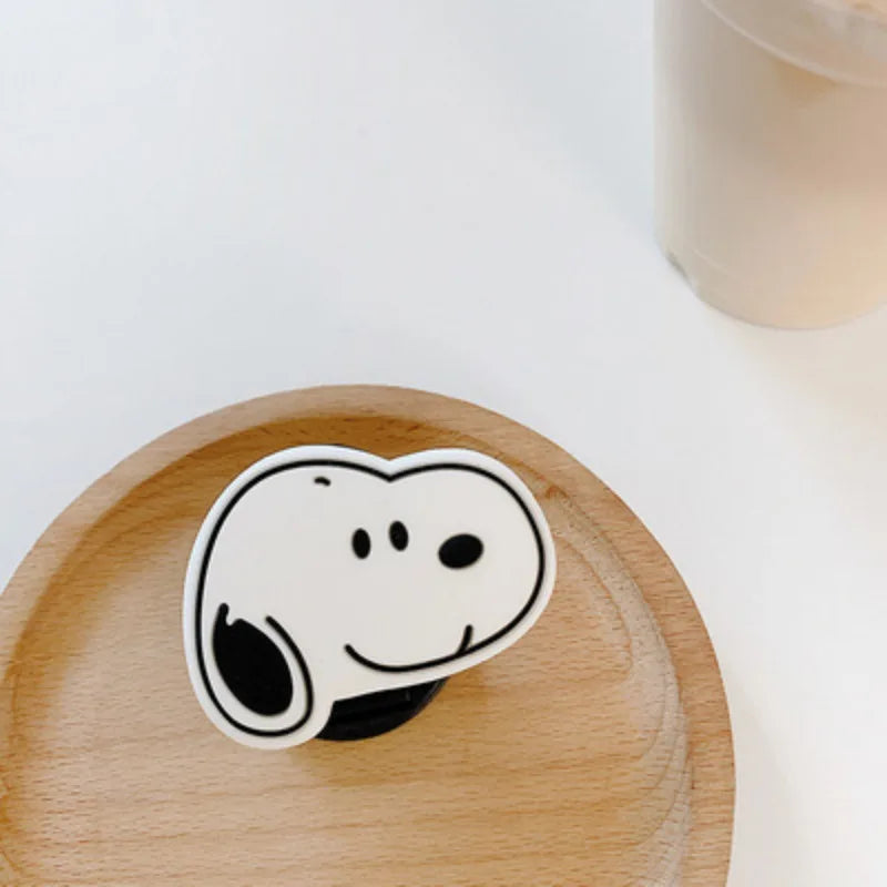 Snoopy Silicone Folding Stand Telescopic Cartoon Anime Stand