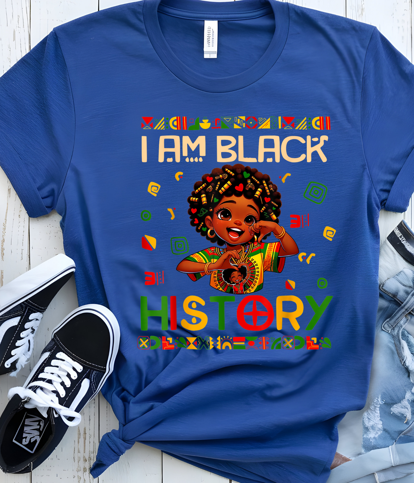 Cutie Girl Black History T-Shirt