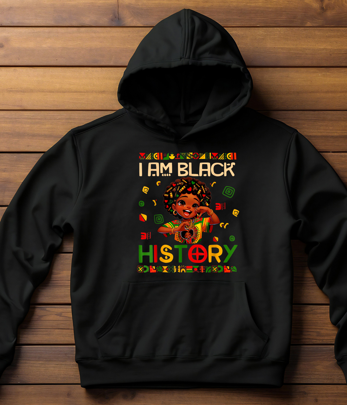 Cutie Girl Black History T-Shirt