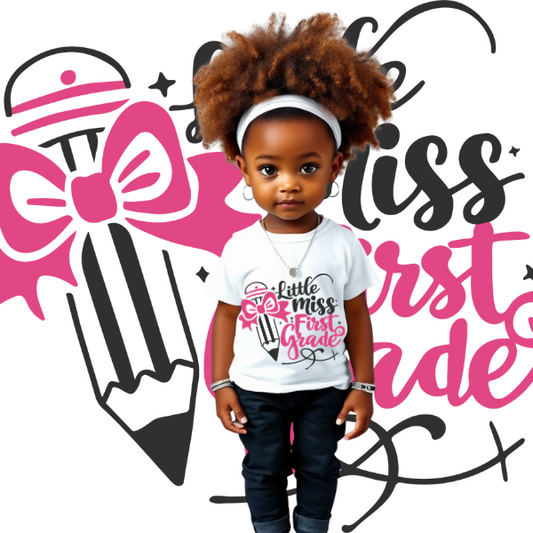 Little Miss First Grade T-shirt
