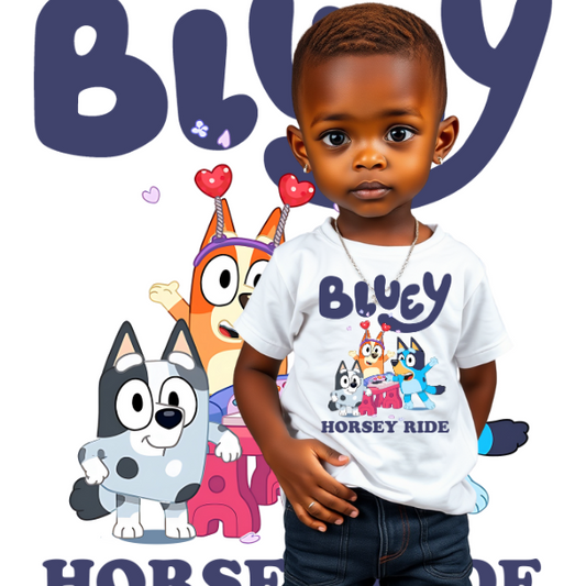 Bluey Horseride T-shirt
