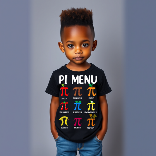 Pi menu t-shirt